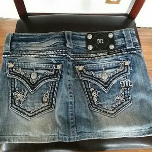 Miss Me Jean Mini Skirt